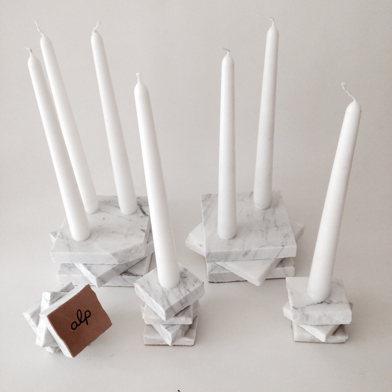 marble candleholder