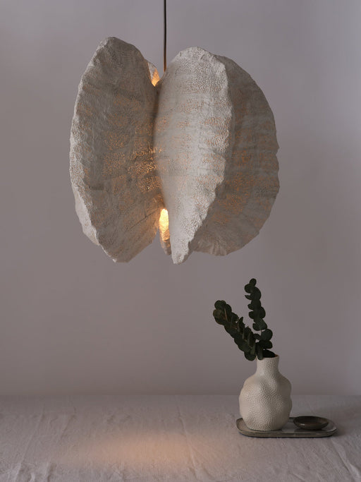 alp ceiling light 351 in white plaster finish