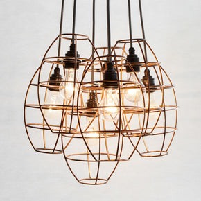 copper wire light