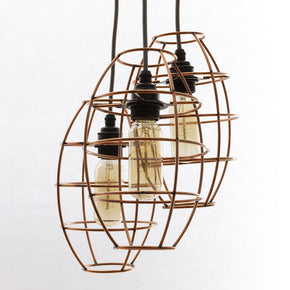 copper wire light